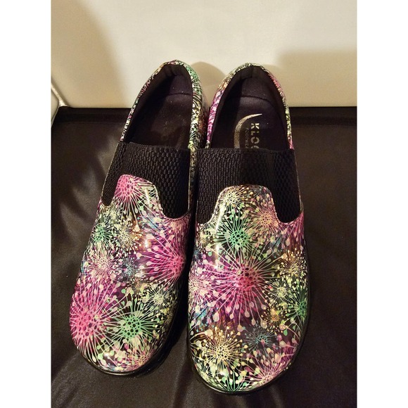 Klogs Slip On Nurses Shoes Mission Dandelion Leather Womens Size 7.5M - Picture 3 of 7